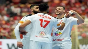 صدام أفريقي.. توقيت وقناة نقل مباراة تونس والجزائر في بطولة اليد